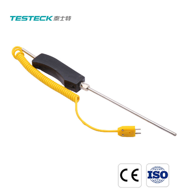 Pt100 Connector 0.4m Cable Thermocouple Temperature سنسور K نوع برای فر